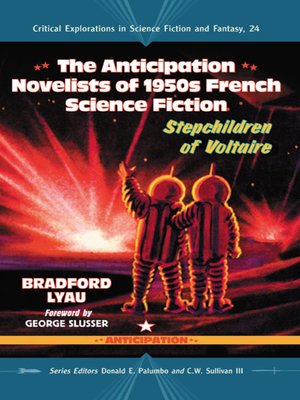 cover image of The Anticipation Novelists of 1950s French Science Fiction